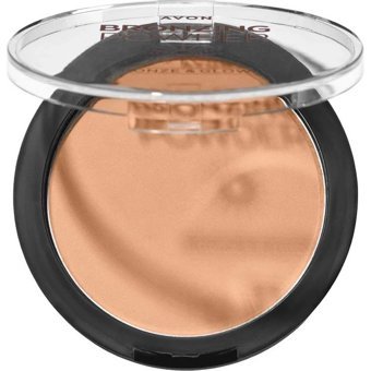 Avon Bronzlaştırıcı Tüm Ciltler İçin Işıltılı Kompakt Pudra Orta