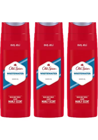 Old Spice White Water Duş Jeli 3x400 ml