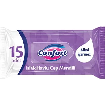 Confort 70 Yaprak 2'li Islak Mendil
