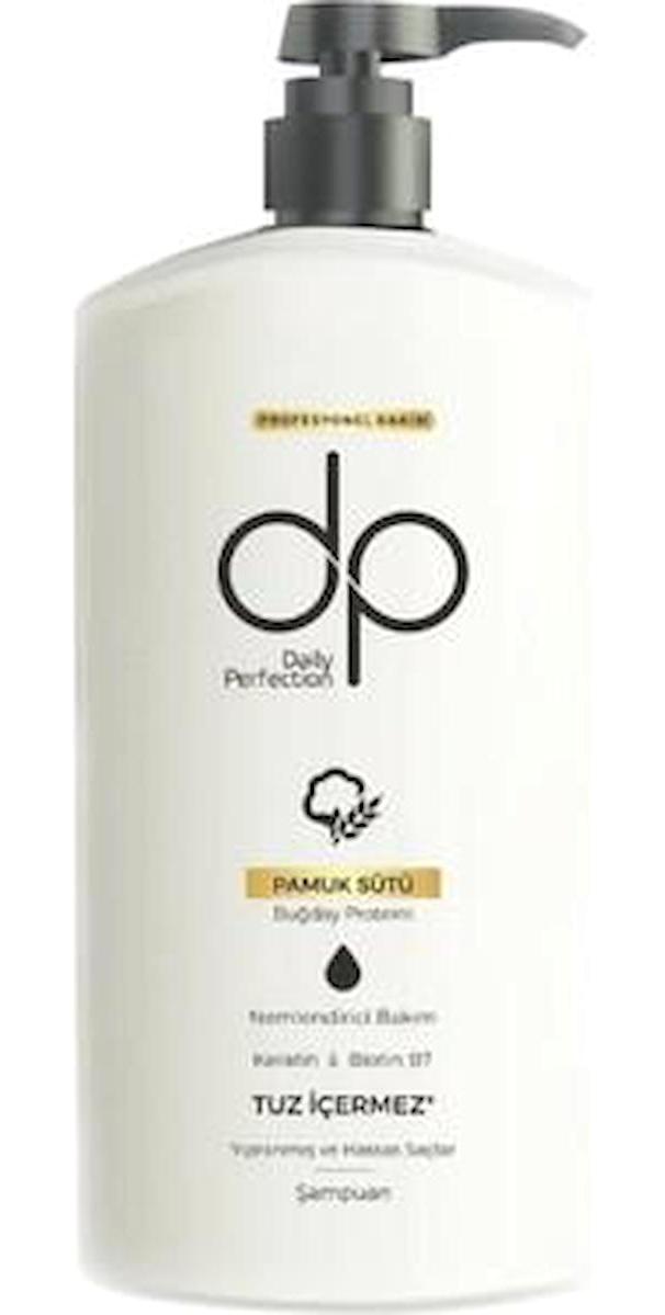 Daily Perfection Nemlendirici Yıpranmış Saçlar İçin Keratin Buğday-Pamuk Sütü Standart Unisex Şampuan 425 ml