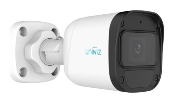 Uniwiz IPC-B124-APF28 Kablolu Mini 1 Kameralı Gece Görüşlü IP İç-Dış Mekan Kablolu Güvenlik Kamerası