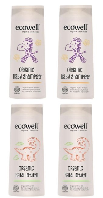 Ecowell Yenidoğan Hassas Ciltler İçin Portakal Yağı Bebek Şampuanı 300 ml