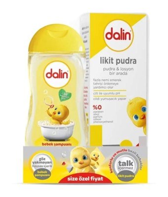 Dalin Göz Yakmayan Yenidoğan Normal Ciltler İçin Bebek Şampuanı 200 ml