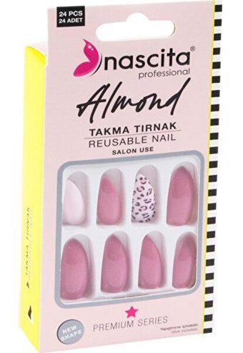 Nascita 149 Çok Renkli Uzun 24'lü El Takma Tırnak