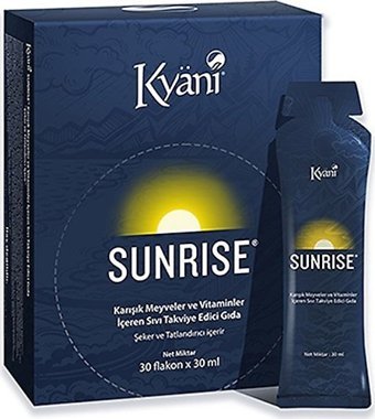 Kyani Sunrise Karışık Meyve Yetişkin Vitamin 30x30 ml