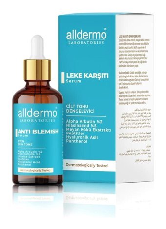 Alldermo Canlandırıcı Jel Yüz Serumu 30 ml