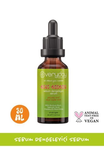 Everyday Beauty Acne Assasin Canlandırıcı Yaşlanma Karşıtı Jel Yüz Serumu 30 ml