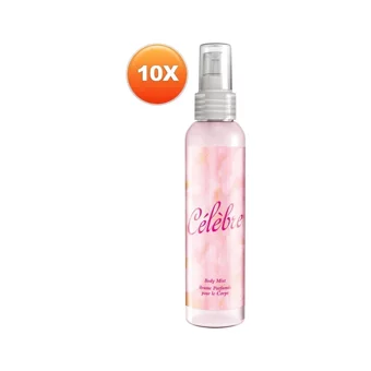 Avon Celebre Zencefil-Mandalina-Yasemin Kadın Vücut Spreyi 10x100 ml