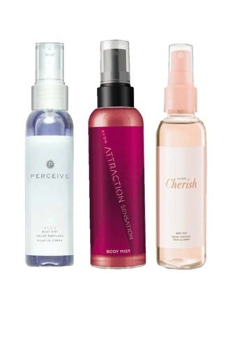 Avon Attraction-Cheris-Perceive Kadın Vücut Spreyi 3x100 ml