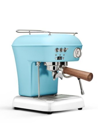 Ascaso Dream Pid 1100 W Paslanmaz Çelik Tezgah Üstü Kapsülsüz Öğütücülü Manuel Espresso Makinesi Mavi