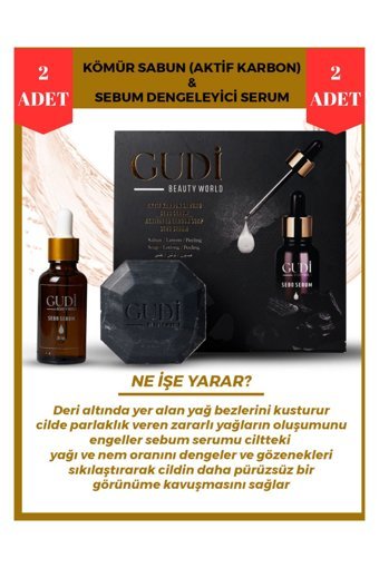 Gudi Canlandırıcı Jel Yüz Serumu 30 ml