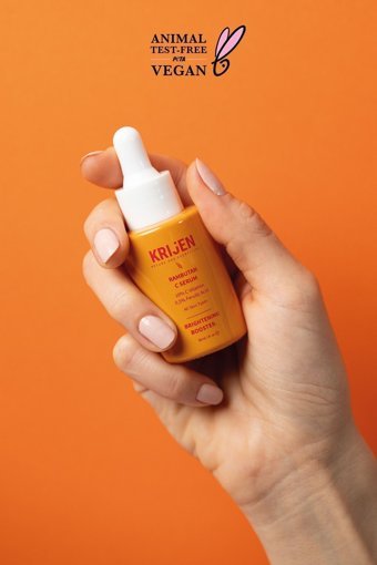 Krijen Rambutan C Vitamini Retinollü Yaşlanma Karşıtı Kırışıklık Karşıtı Jel Yüz Serumu 30 ml