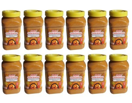 Bozkır Tahin Dünyası Çifte Kavrulmuş Glutensiz Kepeksiz Bozkır Tahin 12x935 gr