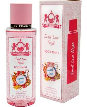 Lion Francesco Sweet Love Night Perfume Kadın Vücut Spreyi 250 ml