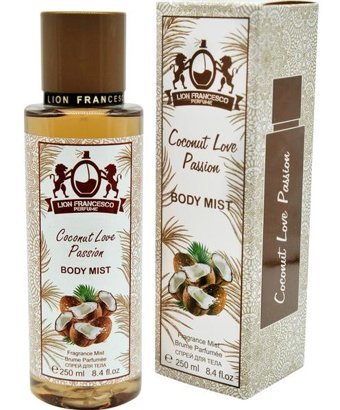 Lion Francesco Coconut Love Passion Kadın Vücut Spreyi 250 ml
