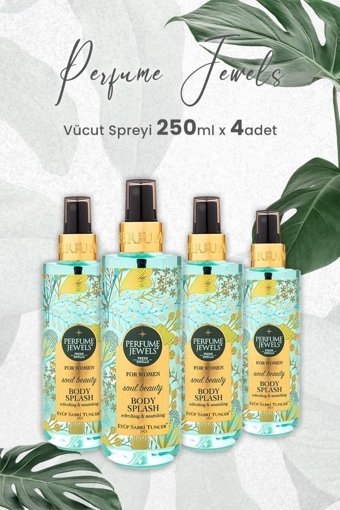Eyüp Sabri Tuncer Fresh Smills Kadın Vücut Spreyi 4x250 ml