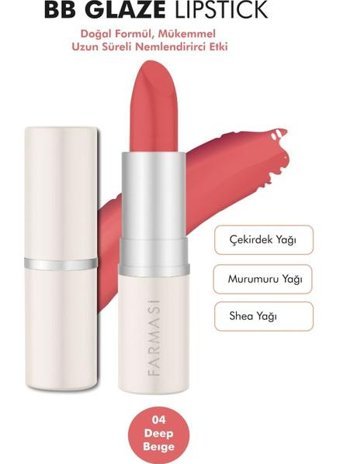 Farmasi Bb Glaze No:04 Şeftali Naturel Ruj