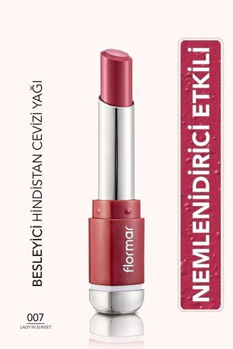 Flormar Prime'n Lipstick No:7 Pembe Parlak Ruj