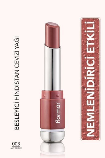 Flormar Prime'N Lips No:003 Rose Parlak Ruj