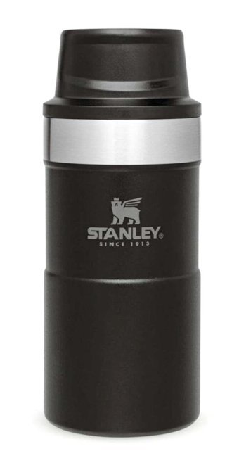 Stanley Klasik Neverleak Paslanmaz Çelik 250 ml Bardak Termos Siyah