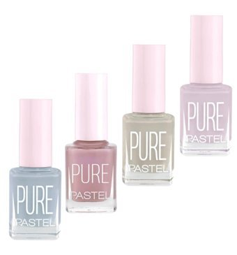 Pastel 609-608-607-610 Karışık Parlak Oje