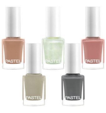 Pastel 314-296-293-317-315 Karışık Parlak Oje