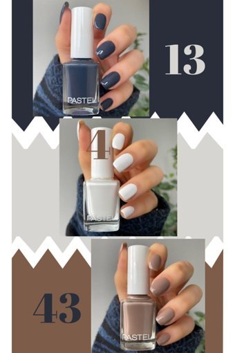 Pastel 13 - 4 - 43 Karışık Parlak Oje