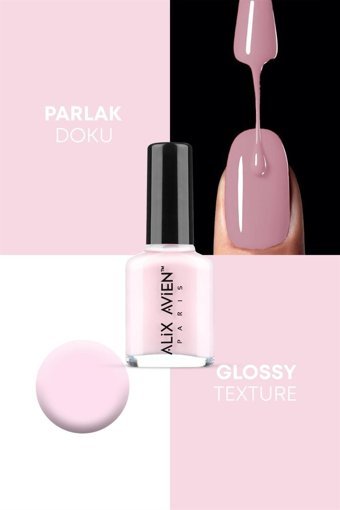 Alix Avien 74 Pembe Parlak Kalıcı Oje