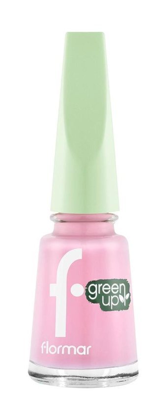 Flormar Green Up Pembe Parlak Oje