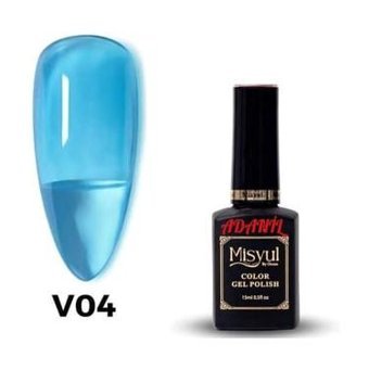 Adanil V04 Mavi Parlak Kalıcı Oje