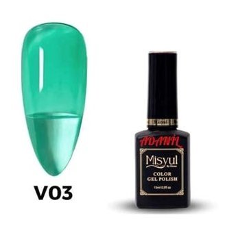 Adanil V03 Yeşil Parlak Kalıcı Oje