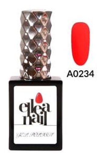 Ellea Nail A0234 Kırmızı Parlak Kalıcı Oje