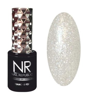 Nail Republic 1 Krem Parlak Kalıcı Simli Oje
