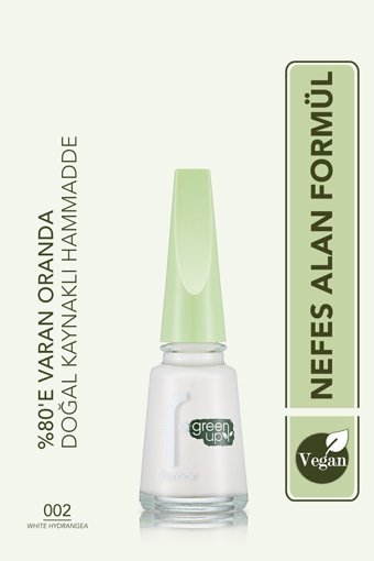 Flormar 002 Beyaz Parlak Oje