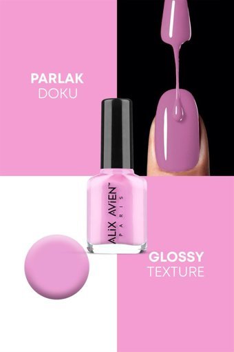 Alix Avien 69 Pembe Parlak Kalıcı Oje