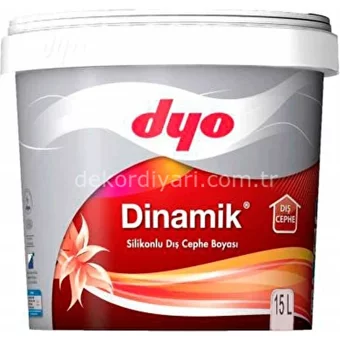 Dyo Dinamik Silikonlu Akrilik Dış Cephe Boyası 20 kg Duman Grisi