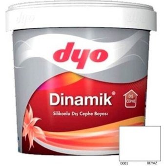 Dyo Dinamik Silikonlu Akrilik Dış Cephe Boyası 3.5 kg Beyaz