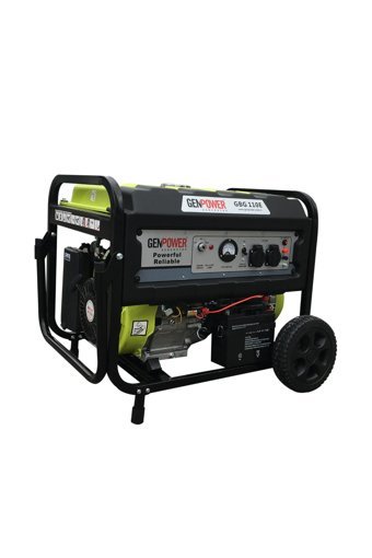 Genpower GBG 110 E 10.5 kVa İpli/Marşlı Benzinli Jeneratör