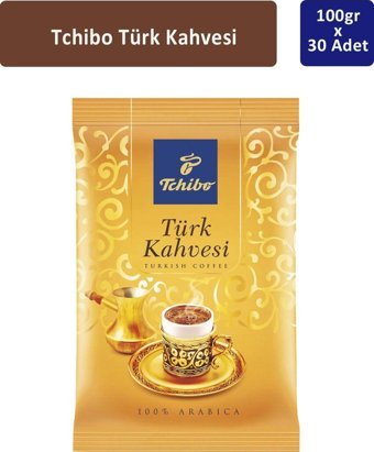 Tchibo Sade Çifte Kavrulmuş Türk Kahvesi 30x100 gr