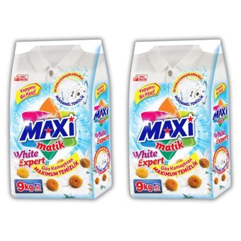 Maxi Beyazlar İçin 120 Yıkama Toz Deterjan 2x9 kg