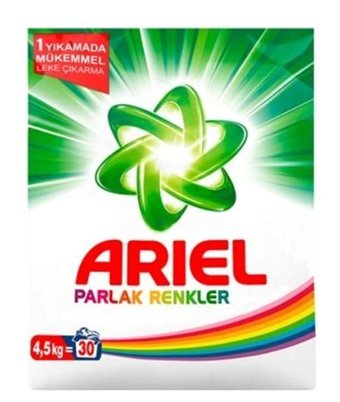 Ariel Renkliler İçin 60 Yıkama Toz Deterjan 2x4 kg