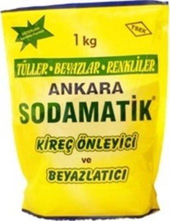 Ankara Sodamatik Beyazlar-Renkliler İçin Yıkama Toz Deterjan 12x1 kg