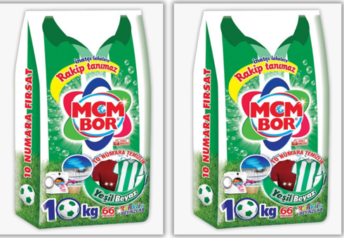 Mcmbor Beyazlar-Renkliler İçin 132 Yıkama Toz Deterjan 2x10 kg