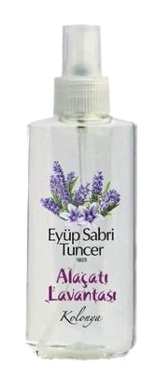 Eyüp Sabri Tuncer Alaçatı Lavantası Sprey Plastik Şişe Kolonya 2x150 ml