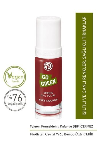 Yves Rocher 8 Kırmızı Parlak Oje