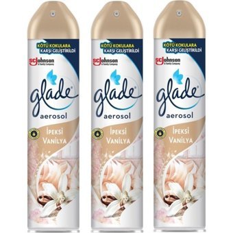 Glade Aerosol Vanilya Oda Kokusu 3x300 ml