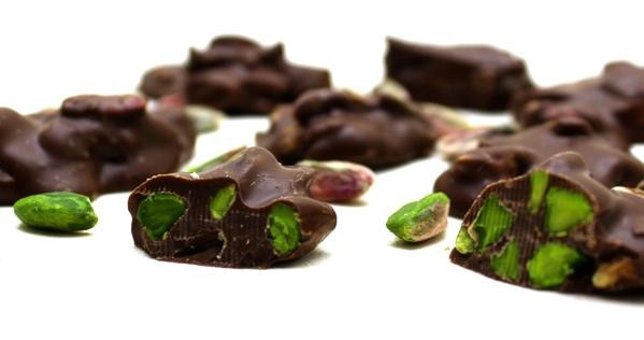 Dark Brown Roche Antep Fıstıklı Sütlü Çikolata 500 gr