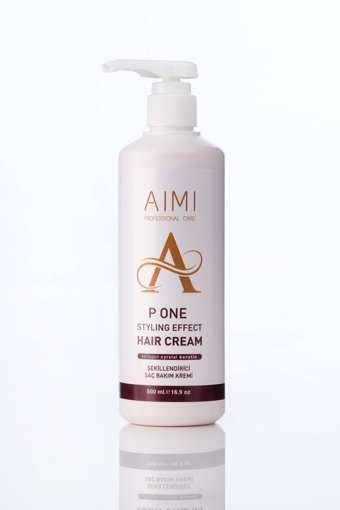 Aimi P One Botanik Ekstre Onarıcı Tuzsuz Boyalı Tüm Saçlar için Kadın Saç Kremi 500 ml
