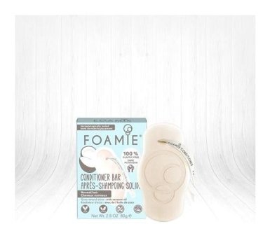 Foamie Shake Your Coconut Silikonsuz Sülfatsız Parlaklık Tuzsuz Tüm Saçlar için Kadın Saç Kremi 80 gr