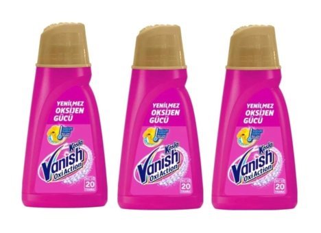 Vanish Oxi Action Sıvı Leke Çıkarıcı 3x1 lt